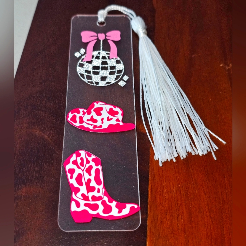 Disco Cowgirl Bookmark